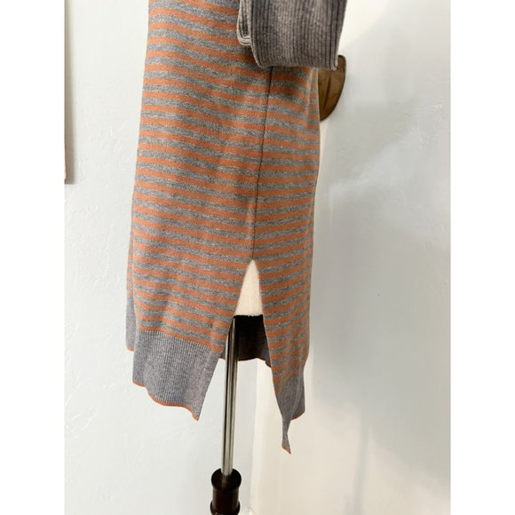 Anthropologie Elise Ribbed Striped Off The Shoulder Sweater Size Small - Picture 7 of 13